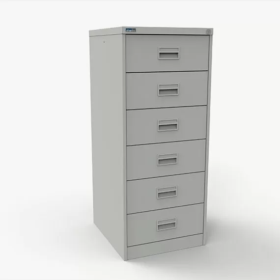 6 Drawer A5 Card Index Cabinet