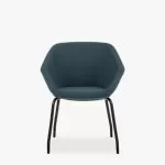 CLR10 Clara Side Chair on a 4 Leg Frame