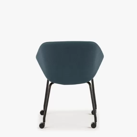 CLR20 Clara Side Chair on a 4 Leg Frame With Castors