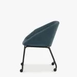 CLR20 Clara Side Chair on a 4 Leg Frame With Castors