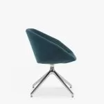 CLR40 Clara Side Chair on a Pyramid Base