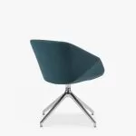 CLR40 Clara Side Chair on a Pyramid Base