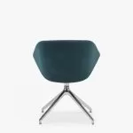 CLR40 Clara Side Chair on a Pyramid Base