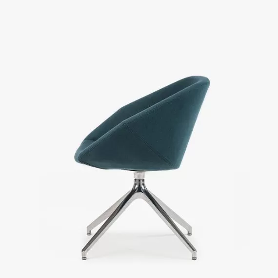 CLR40 Clara Side Chair on a Pyramid Base