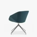 CLR40 Clara Side Chair on a Pyramid Base