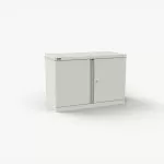 M:Line Steel Cupboard - 690mmH 2 double door - assembled