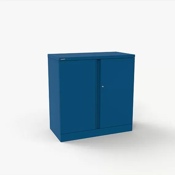 M:Line Steel Cupboard - 1020mmH 2 double door - assembled