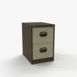 Kontrax Foolscap Filing Cabinet - 2 drawers