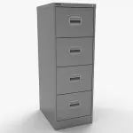 Kontrax Foolscap Filing Cabinet - 4 drawers