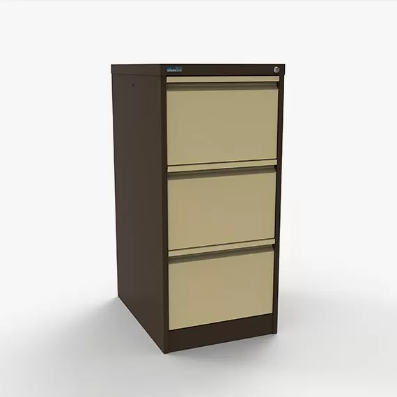 M:Line Filing Cabinet - Three Drawer Foolscap