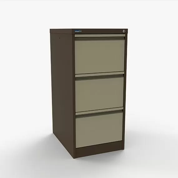 M:Line Filing Cabinet - Three Drawer Foolscap