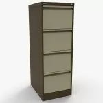 M:Line Filing Cabinet - Four Drawer Foolscap