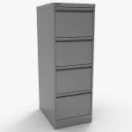 M:Line Filing Cabinet - Four Drawer Foolscap