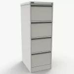 M:Line Filing Cabinet - Four Drawer Foolscap