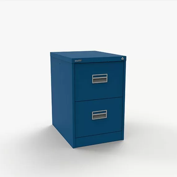 A4 Midi Filing Cabinet - Two Drawer