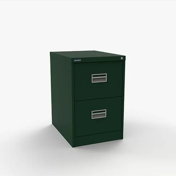 A4 Midi Filing Cabinet - Two Drawer