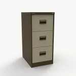 A4 Midi Filing Cabinet - Three Drawer