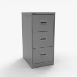 A4 Midi Filing Cabinet - Three Drawer