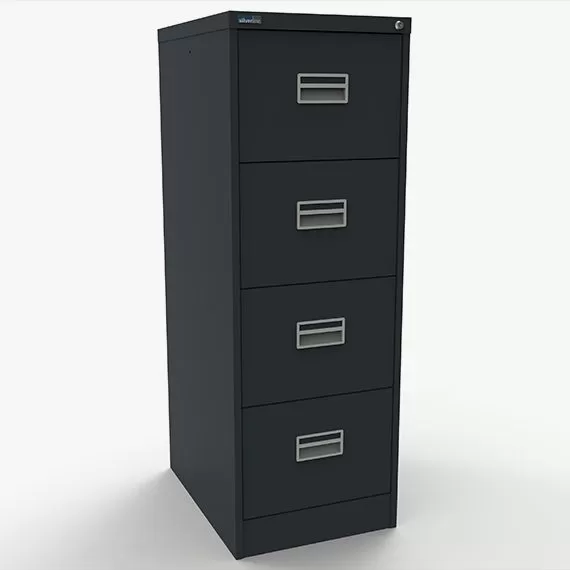 A4 Midi Filing Cabinet - Four Drawer