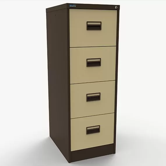 A4 Midi Filing Cabinet - Four Drawer