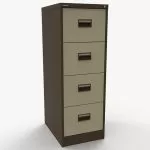 A4 Midi Filing Cabinet - Four Drawer