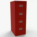 A4 Midi Filing Cabinet - Four Drawer