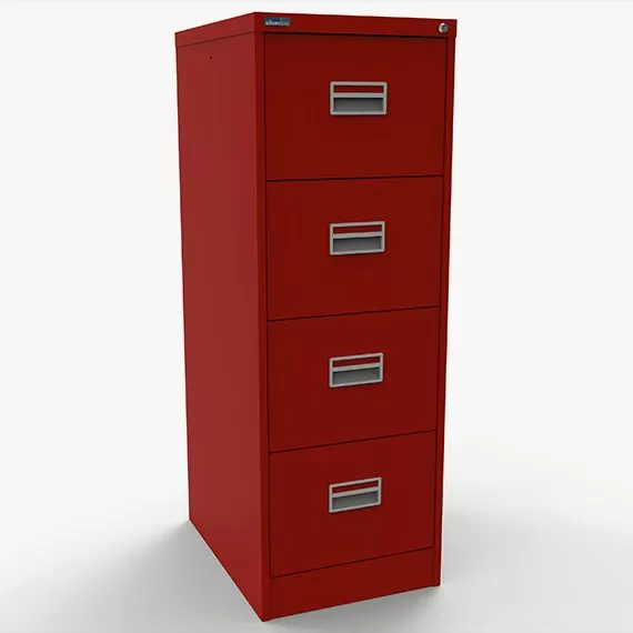 A4 Midi Filing Cabinet - Four Drawer