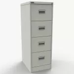 A4 Midi Filing Cabinet - Four Drawer