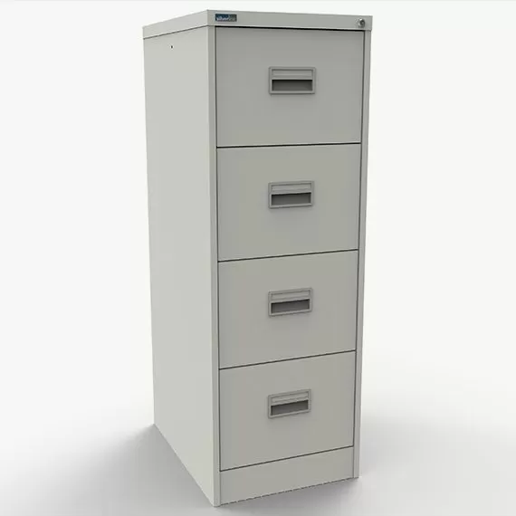 A4 Midi Filing Cabinet - Four Drawer