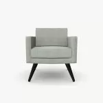 FIFT05 Fifty Series Arm Chair With Wooden Legs