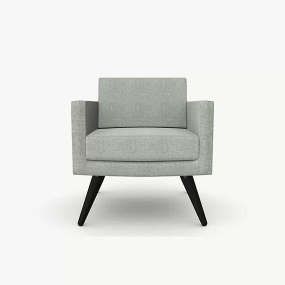 FIFT05 Fifty Series Arm Chair With Wooden Legs