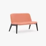 HRB70 Herbie 2 Seat Sofa on 4 Leg Wooden Frame