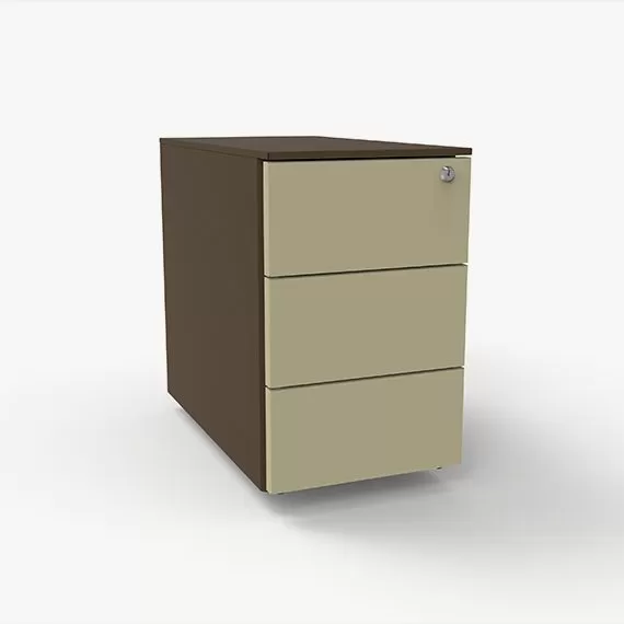 Pedestal - 3 Personal Drawers