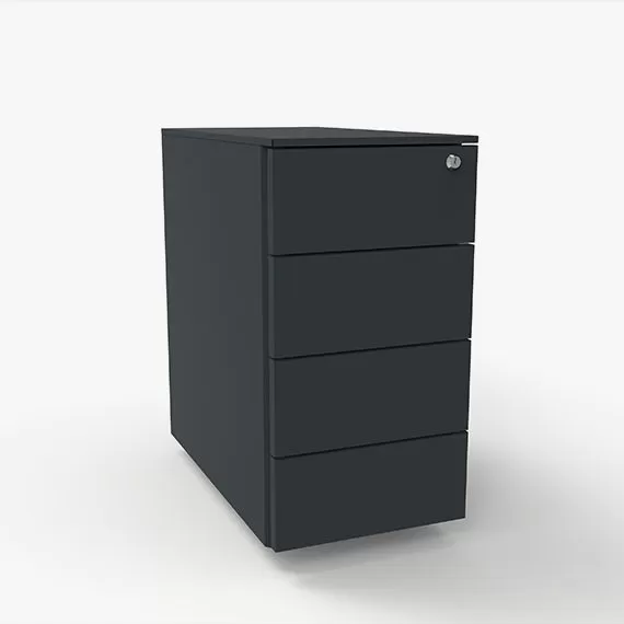 Pedestal - 4 Personal Drawers