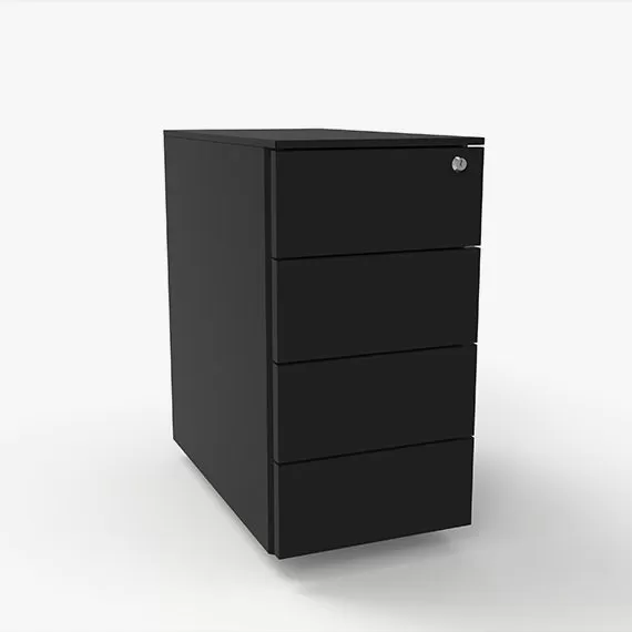 Pedestal - 4 Personal Drawers