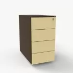 Pedestal - 4 Personal Drawers