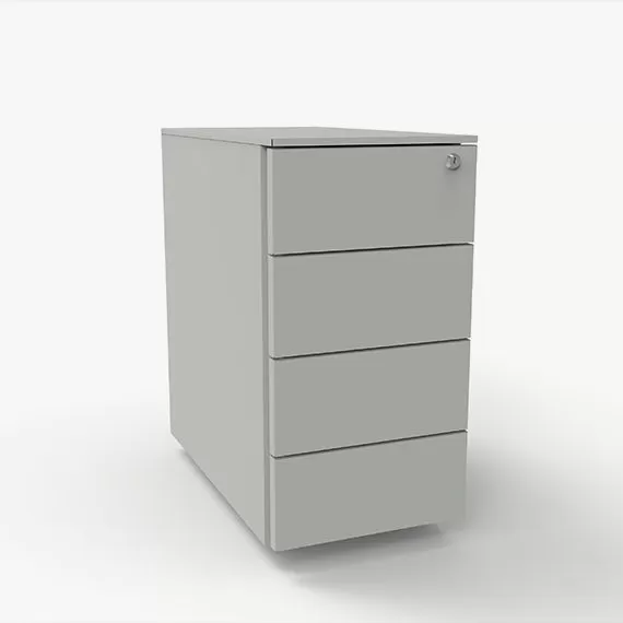 Pedestal - 4 Personal Drawers