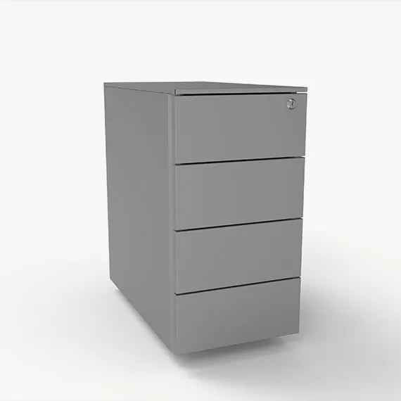 Pedestal - 4 Personal Drawers