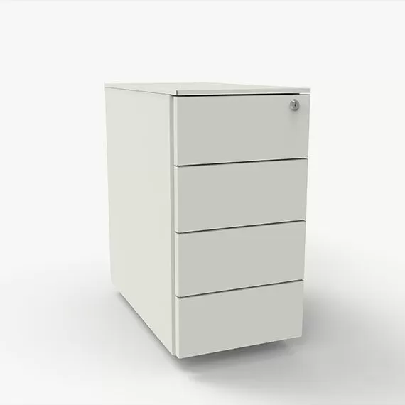 Pedestal - 4 Personal Drawers