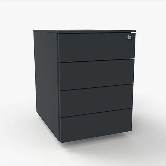 Pedestal - 4 Personal Drawers