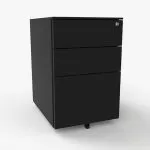 Under Desk Pedestal -2 Personal + 1 Filing Drawer