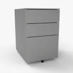 Under Desk Pedestal -2 Personal + 1 Filing Drawer