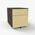 Pedestal 2 Drawer Under-Desk