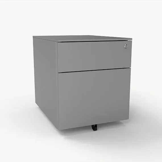 Pedestal 2 Drawer Under-Desk