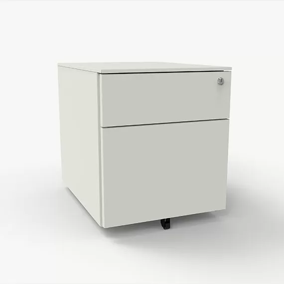 Pedestal 2 Drawer Under-Desk