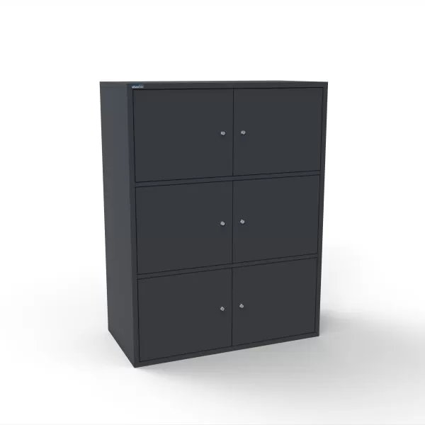 M:Line Six Personal Lockers with digital kitlock