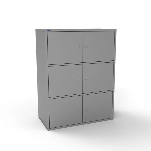 M:Line Six Personal Lockers with digital kitlock