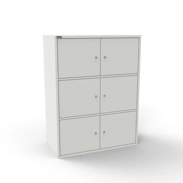 M:Line Six Personal Lockers with digital kitlock