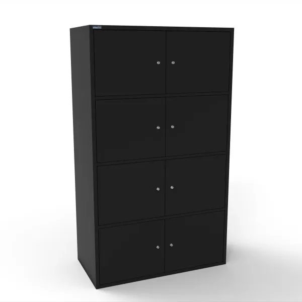 M:Line Eight Personal Lockers with digital kitlock