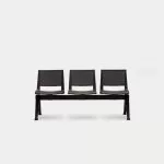 PL-SSS Pila Beam Three Unit Seat Beam, Plastic Seat and Back